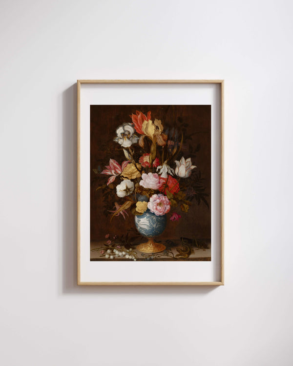 Dirck de Bray - Hazırlanan Buket ile Natürmort fine art baskı