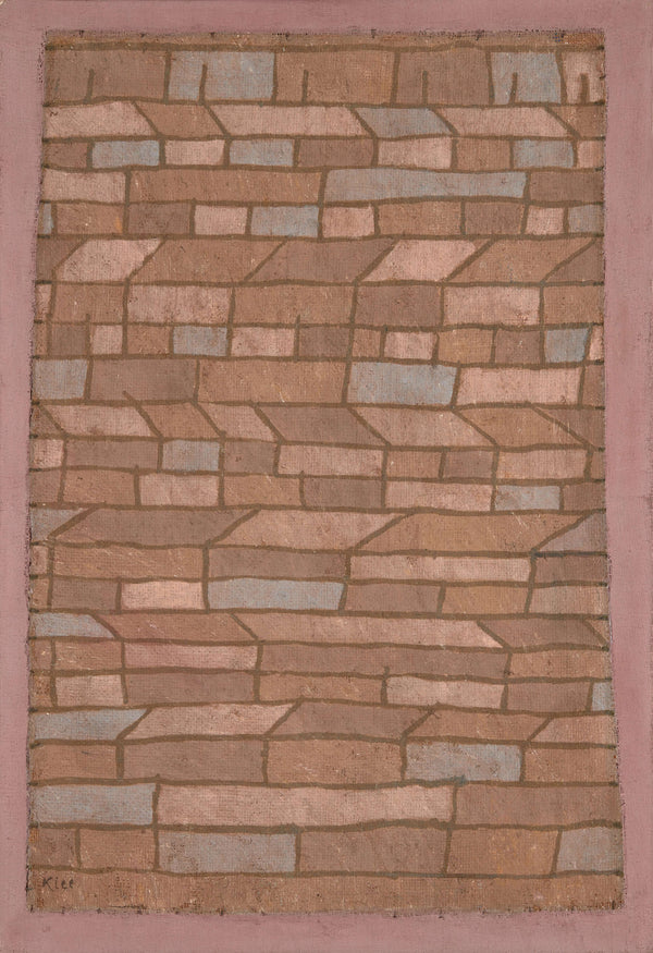 Paul Klee - Baraka Yerleşimi fine art baskı