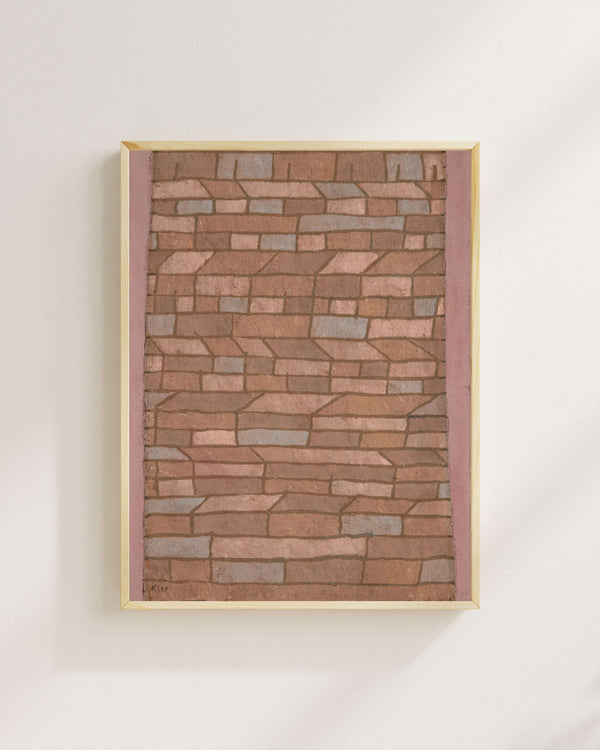 Paul Klee - Baraka Yerleşimi fine art baskı