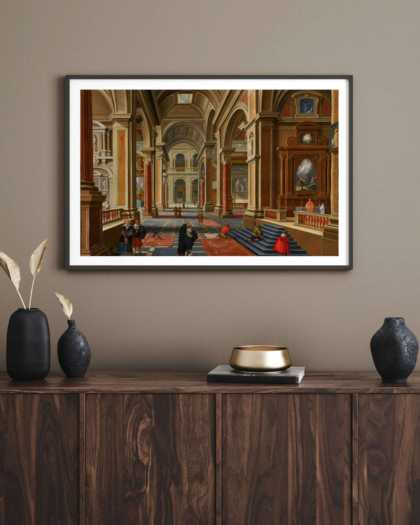 Bartholomeus van Bassen - Inside a Catholic Church