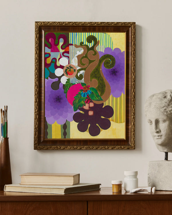 Beatriz Milhazes - Kariyoka Manzarası fine art baskı