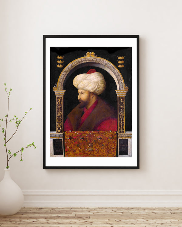 Gentile Bellini - Sultan II. Mehmed fine art baskı