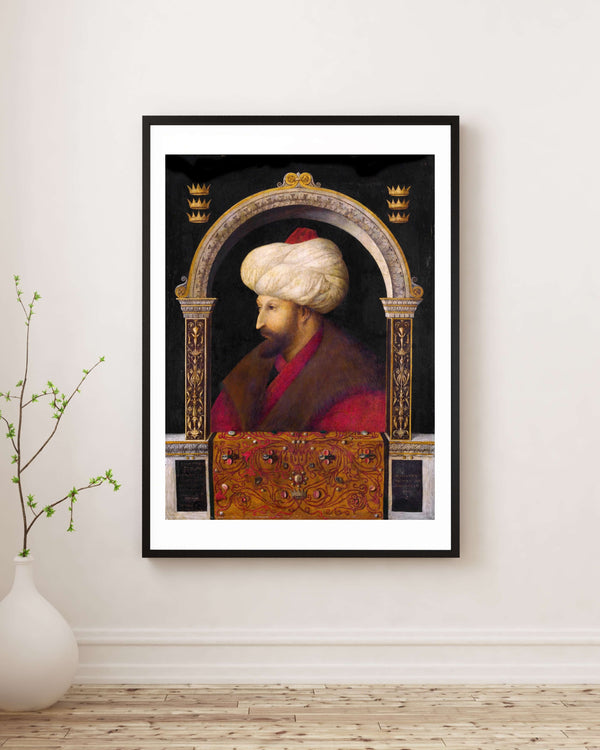 Gentile Bellini - Sultan II. Mehmed fine art baskı