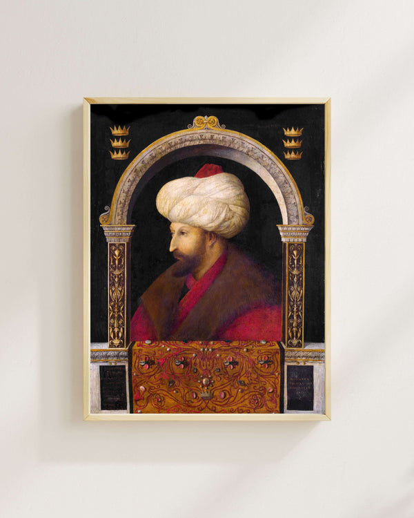 Gentile Bellini - Sultan II. Mehmed fine art baskı