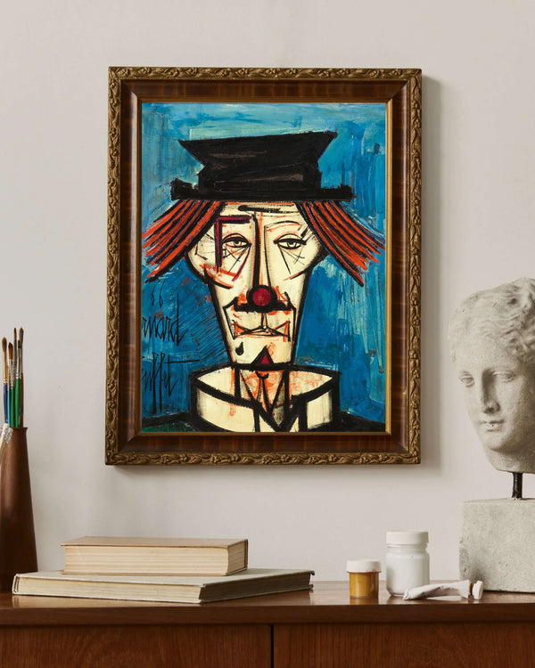 Palyaço - Siyah Şapkalı fine art baskı
