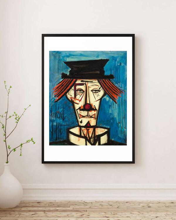 Palyaço - Siyah Şapkalı fine art baskı