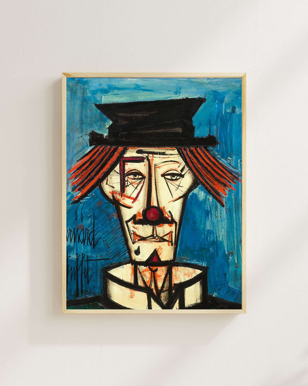 Palyaço - Siyah Şapkalı fine art baskı