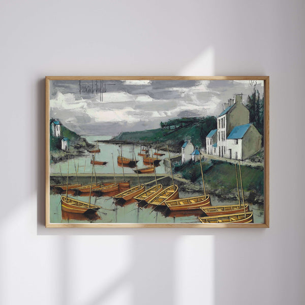 Doëlan Çevresi Balıkçıların Dönüşü fine art baskı