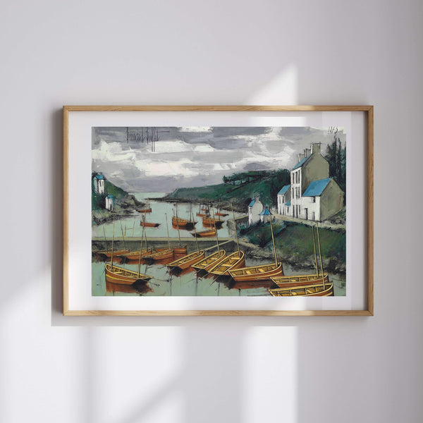 Doëlan Çevresi Balıkçıların Dönüşü fine art baskı
