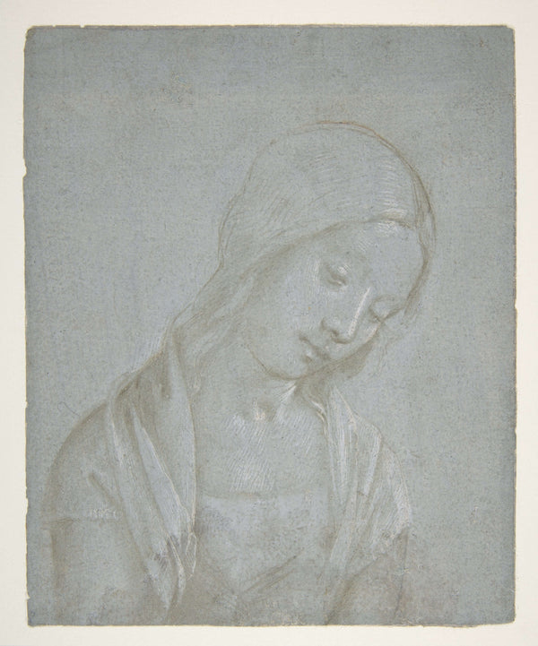 Piero di Cosimo’ya Atfedilen - Genç Kadın Büstü Fine Art Baskı