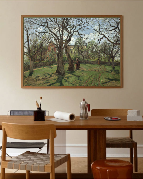 Camille Pissarro - Louveciennes'deki Kestane Ağaçları