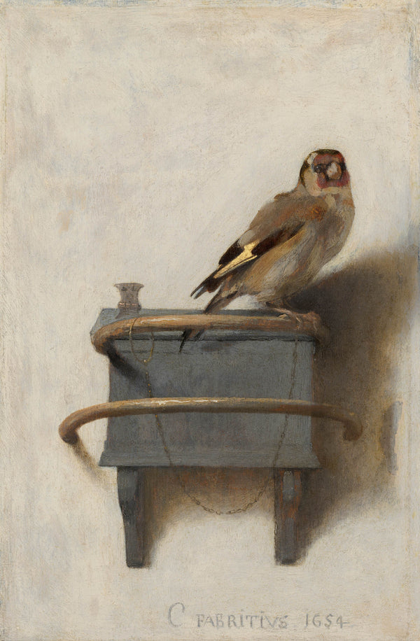 Carel Fabritius - Saka Kuşu tablo