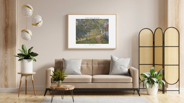 Carl Max Müller-Mattsee’den Bir Motif çerçeve