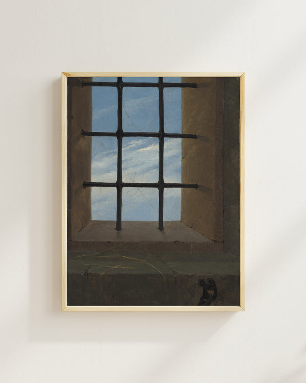 Carl Gustav Carus - Bir Hapishane Penceresinden Gökyüzüne Bakış