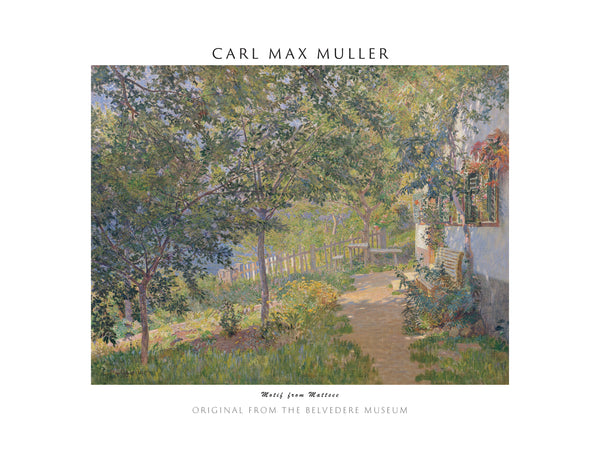 Carl Max Müller-Mattsee’den Bir Motif fineart baskı