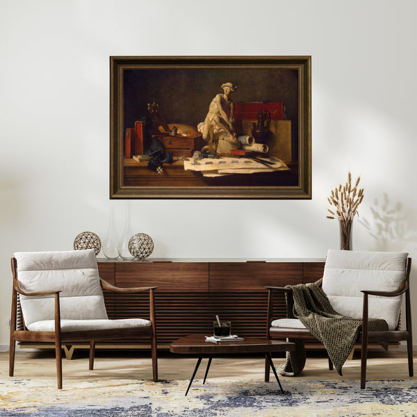 Jean Baptiste Siméon Chardin - Sanatın Ögeleriyle Natürmort Poster