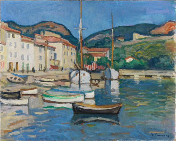 İki Tartanalı Cassis Limanı
