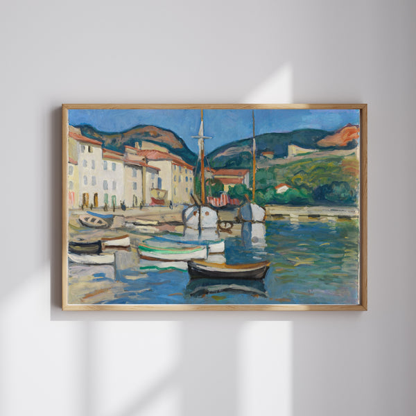 İki Tartanalı Cassis Limanı