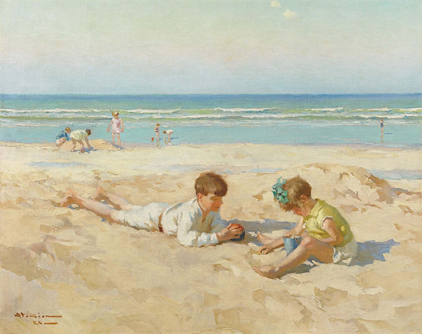Charles Garabed Atamian - Sahilde Fine Art Baskı