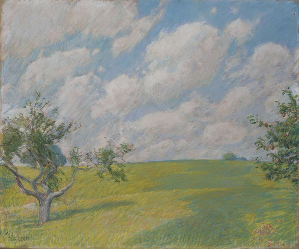 Childe Hassam - Eylül Bulutları Fine Art Baskı