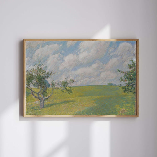 Childe Hassam - Eylül Bulutları Fine Art Baskı