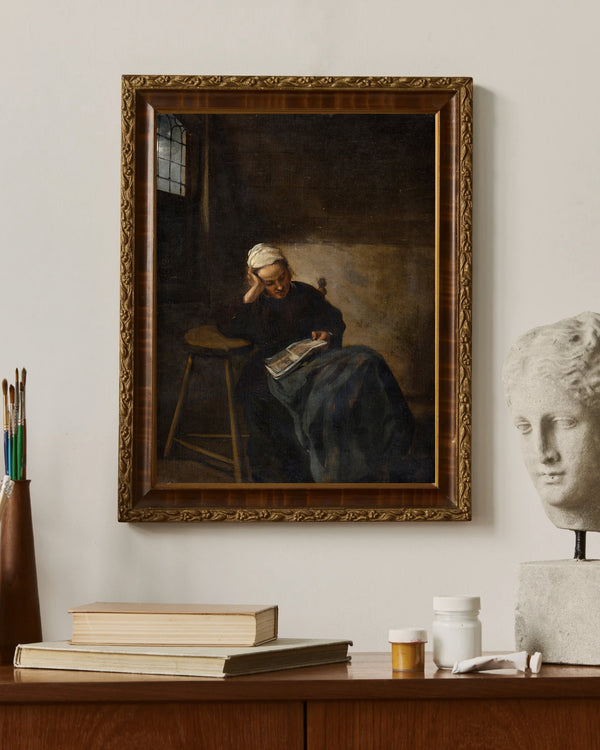 Claes Hals - Okuyan Kız çerçeve