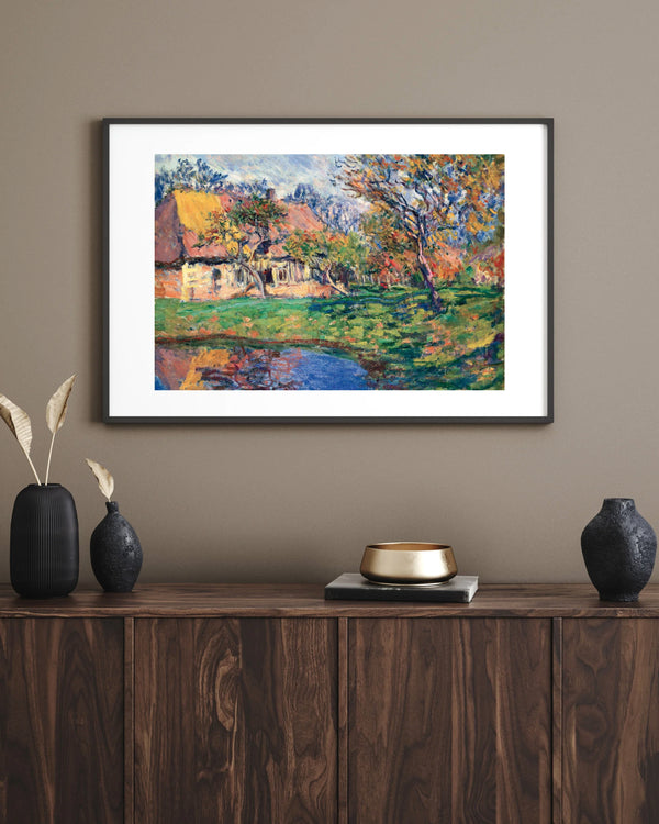 Claude Monet - Norman Kulübesi