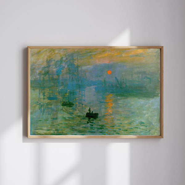 Claude Monet - İzlenim - Gün Doğumu