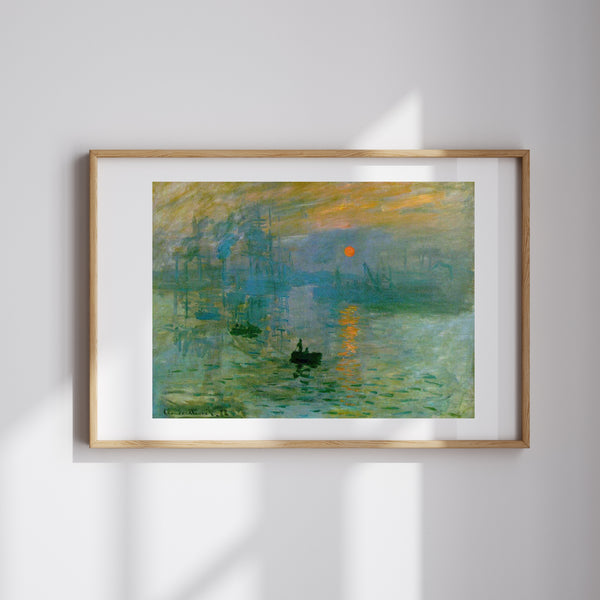 Claude Monet - İzlenim - Gün Doğumu