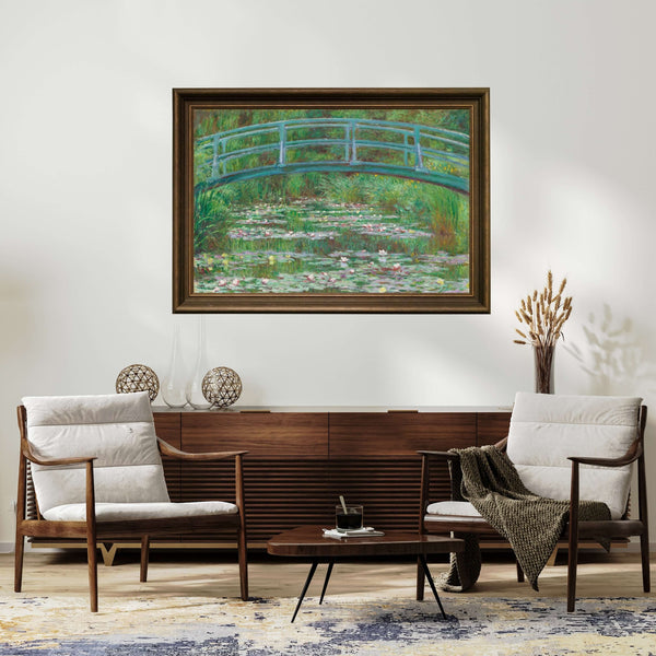 Claude Monet - Japon Köprüsü Fine Art Baskı