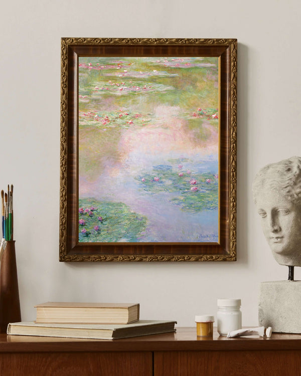 Claude Monet - Nilüferler II Çerçeve