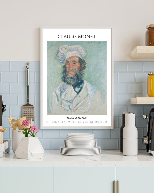 Claude Monet-Aşçı çerçeve