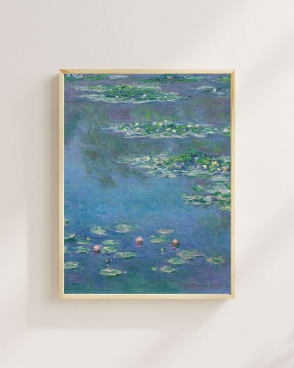 Claude Monet - Nilüferler VI fine art baskı