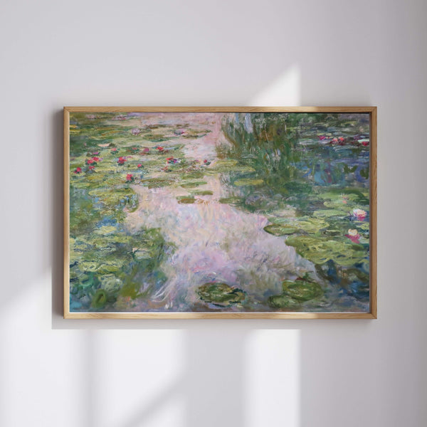 Claude Monet - Nilüferler IX Fine Art Baskı