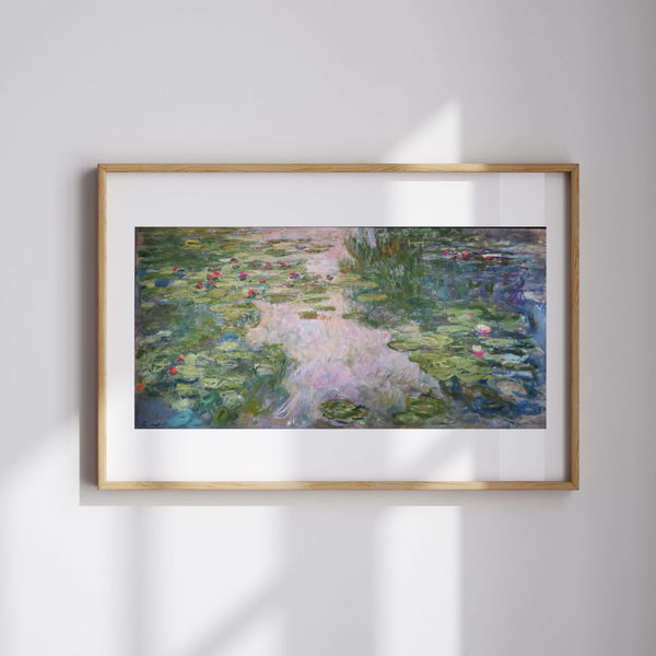 Claude Monet - Water Lilies IX