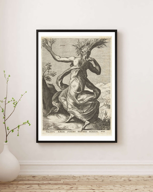 Cornelis Cort - Daphne fine art baskı