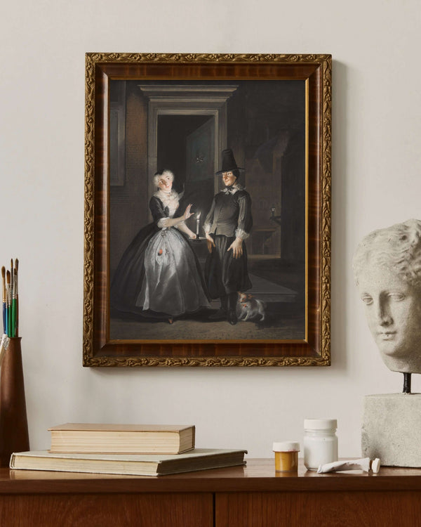 Cornelis Troost - Reinier Adriaansz’ın Aşk İtirafı çerçeve