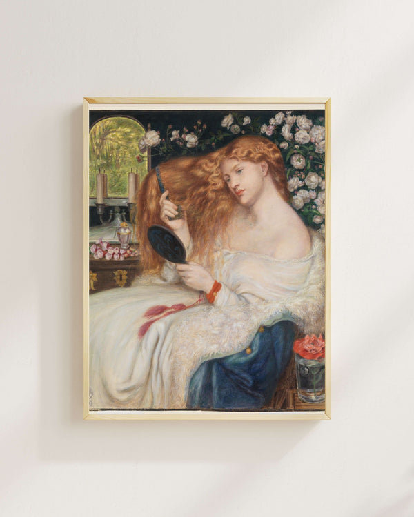 Dante Gabriel Rossetti - Leydi Lilith Fine Art Baskı