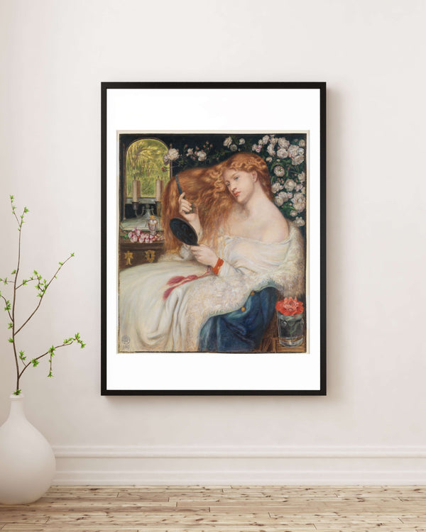 Dante Gabriel Rossetti - Leydi Lilith Fine Art Baskı