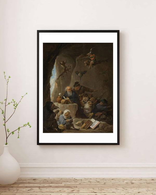David Teniers - Aziz Antonius’un Baştan Çıkartılması