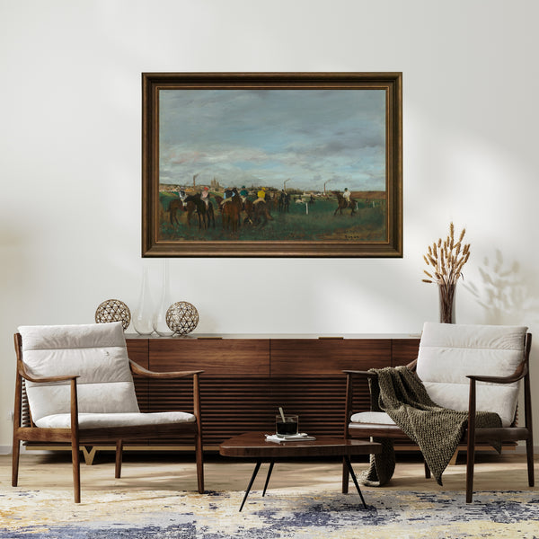 Edgar Degas - Yarışlar Fine Art Baskı