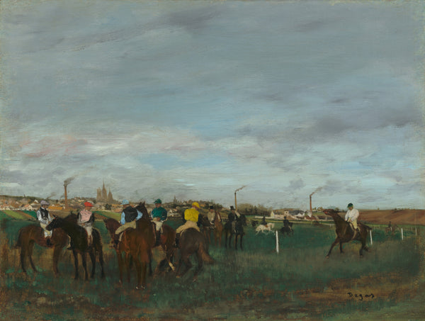Edgar Degas - Yarışlar Tablo
