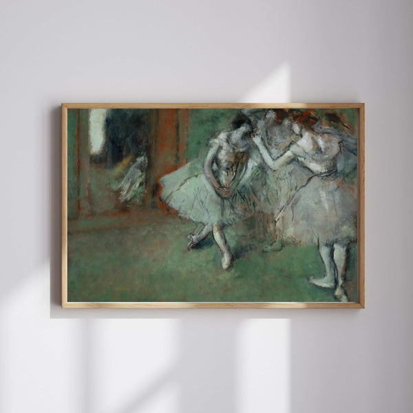 Edgar Degas - Bir Grup Dansçı fine art baskı