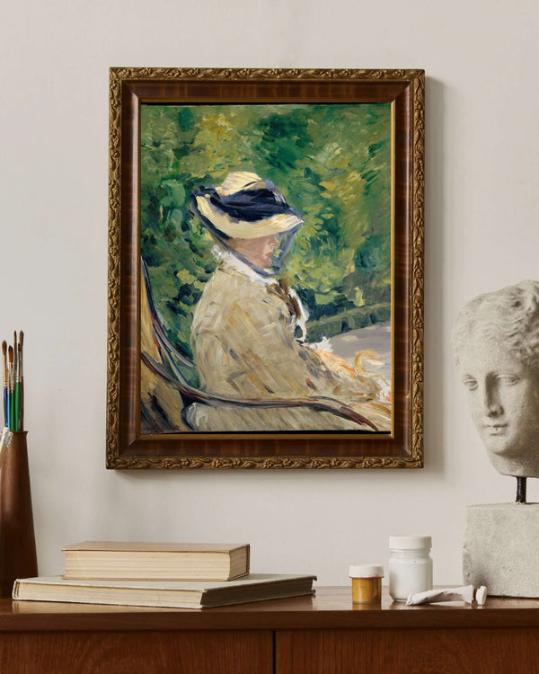 Édouard Manet - Madam Manet Fine Art Baskı