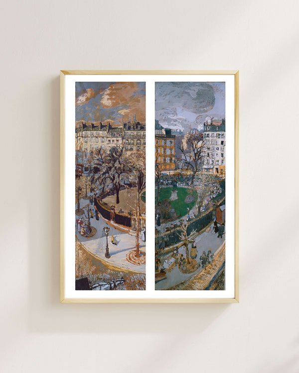 Édouard Vuillard - Place Vintimille Fine Art Baskı