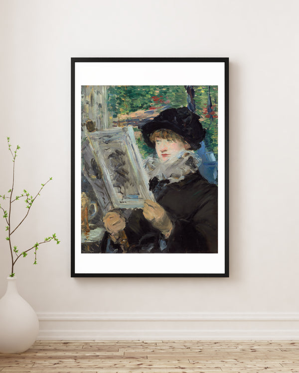 Édouard Manet - Okuyan Kadın fine art baskı