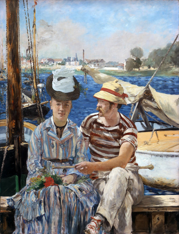 Édouard Manet - Argenteuil fine art baskı