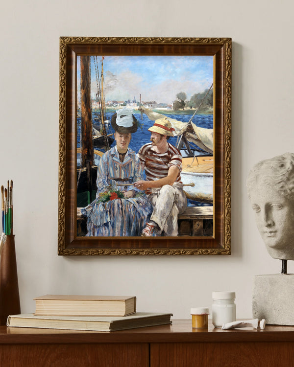 Édouard Manet - Argenteuil fine art baskı