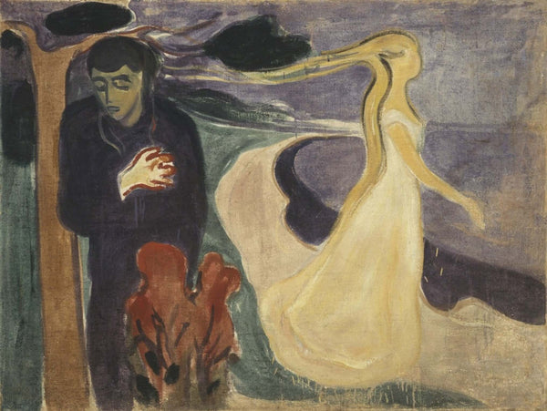 Gustav Klimt-Tod und Leben tablo