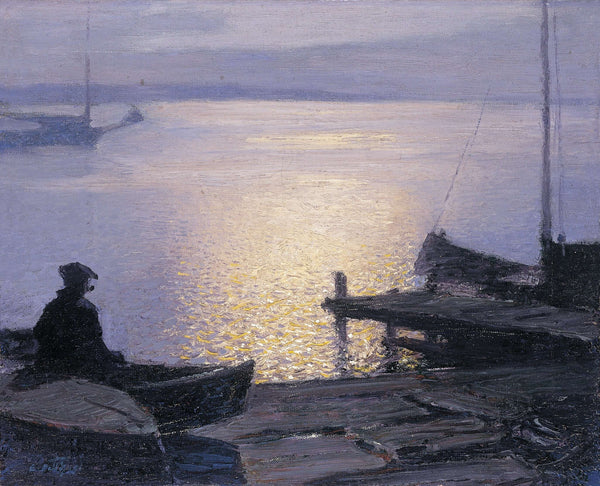 Edward Henry Potthast - Mystic Nehri Boyunca